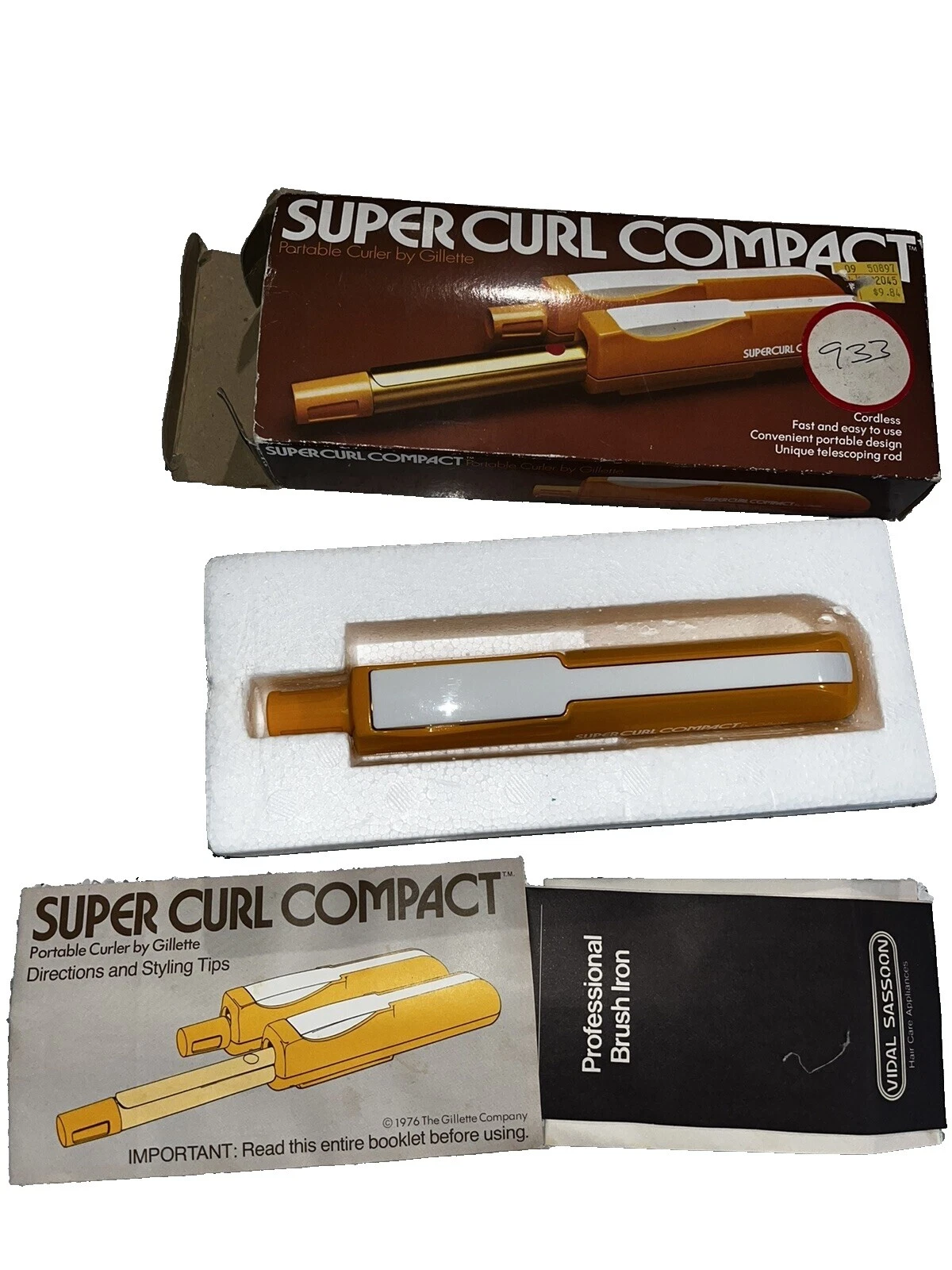 Gillette All Types Hair Curling & Straightening Irons