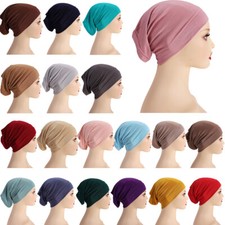 Muslim Women Stretch Hijab Inner Hat Turban Cap Under Scarf Wrap Head Cover Arab