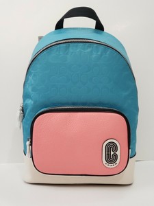court backpack with coach patch