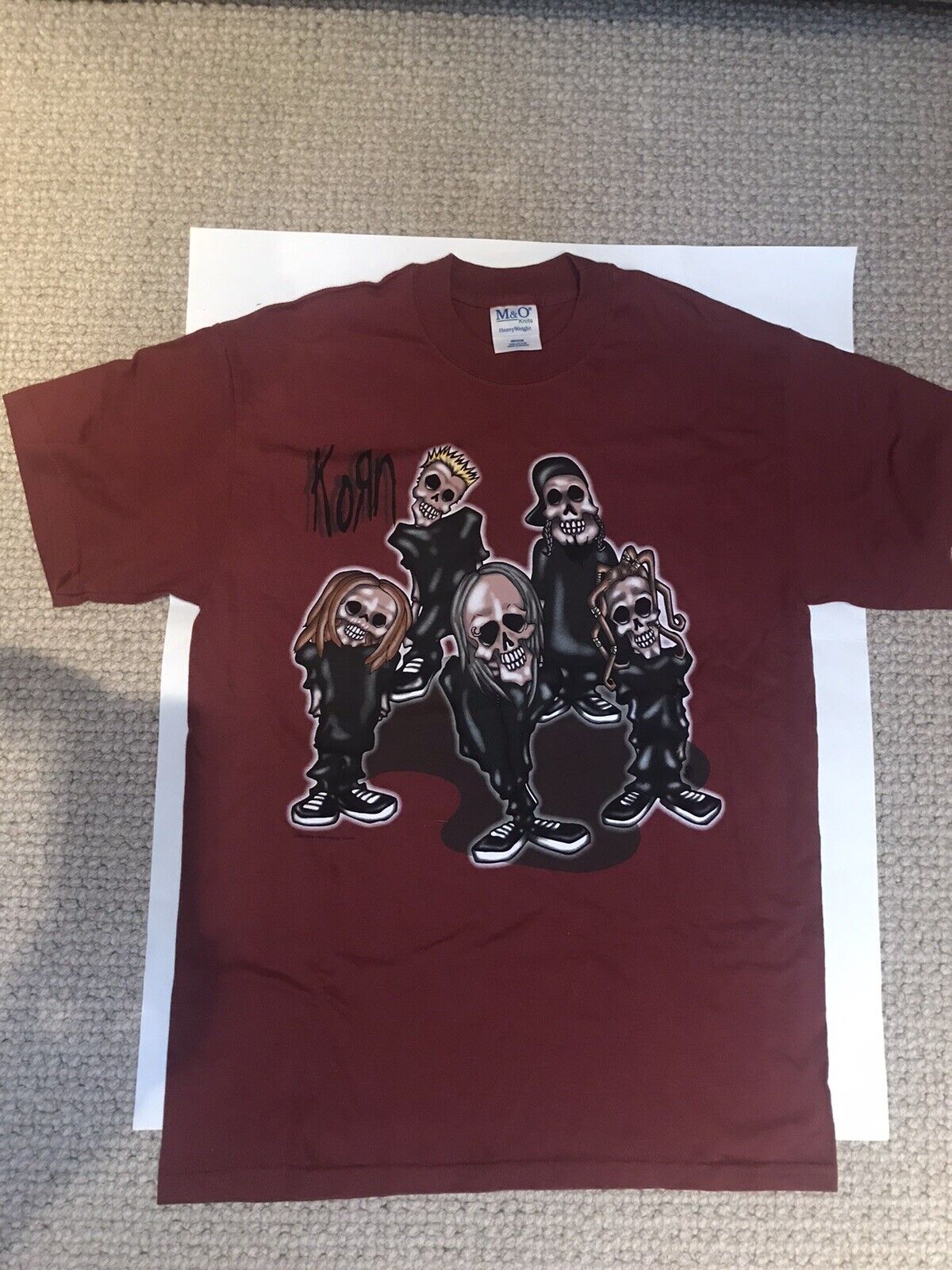 KORN vintage tシャツ スカル-