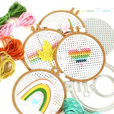 Embroidery Hoops Metal Cutting Dies Stencil Embossing Scrapbooking Card Crafts