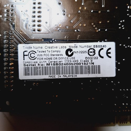 Creative Sound Blaster Audigy 2 SB0240 PCI - Zdjęcie 6 z 6