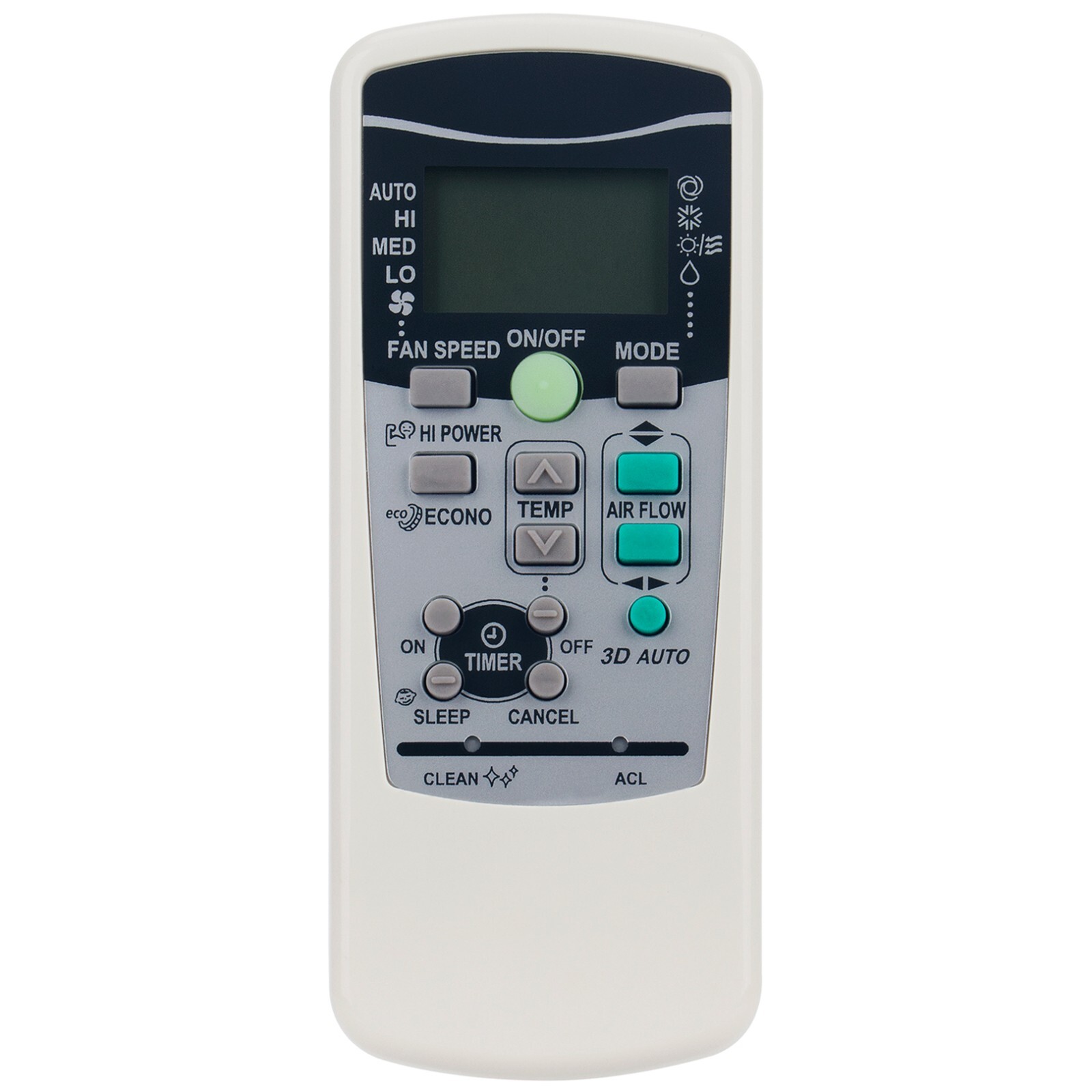 RKX502A001 Replace Remote for MITSUBISHI Air Conditioner RKX502A001G