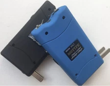 (2) Rechargeable Stun Gun+Spray with LED Light - Free Taser Holster
