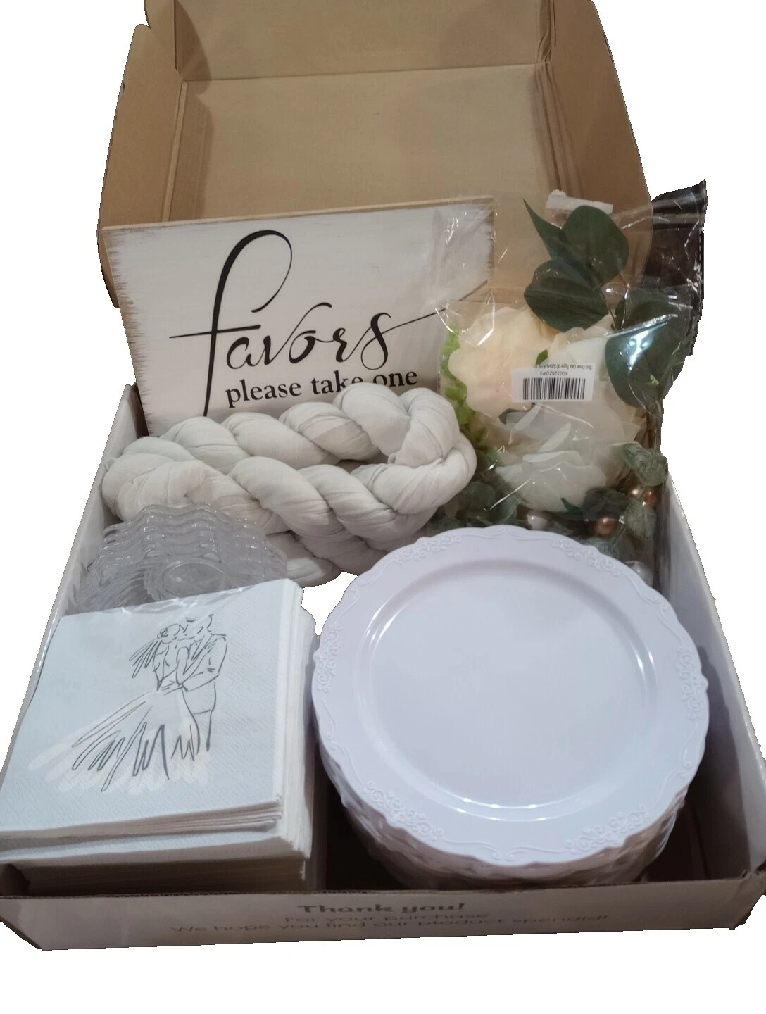 Cortinas Decorativo Boda de papel