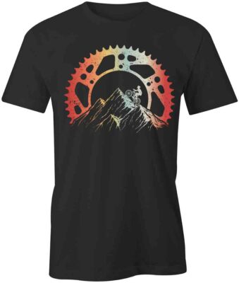 MOUNTAIN BIKING GEAR TShirt Tee Short-Sleeved Cotton CLOTHING BICYCLE S1BCA42