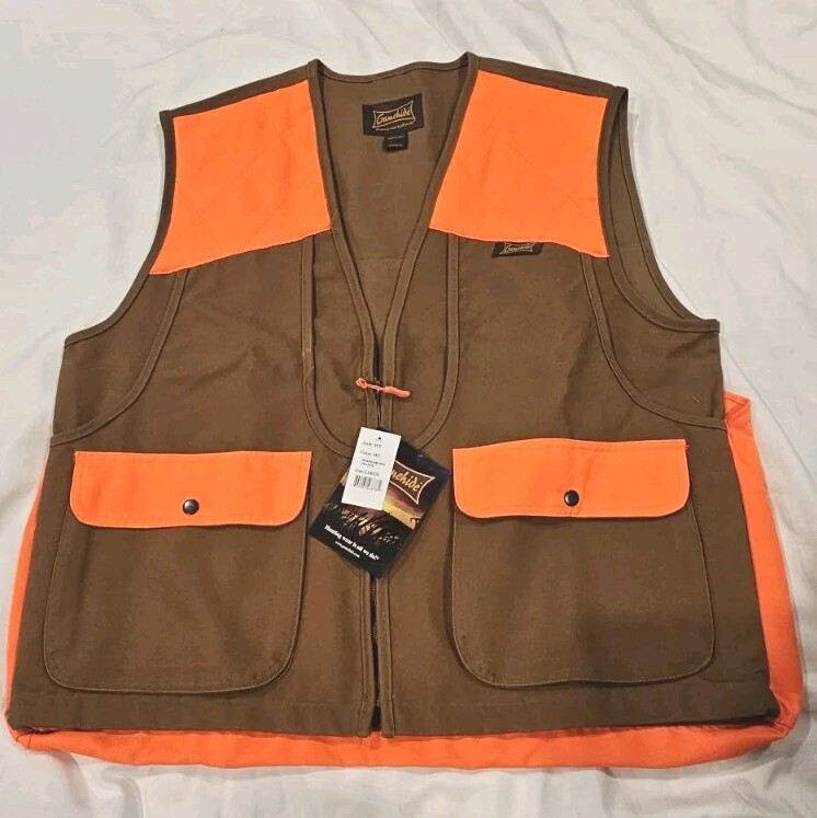 NWT Gamehide Men's Brown Orange Briar Proof Upland Field Hunting