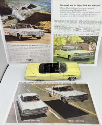 WCPD 1964 Chevy Impala Convertible Goldwood Yellow RARE 1:24 LE