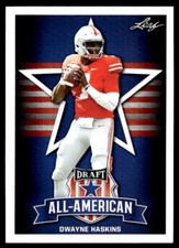 Dwayne Haskins 2019 Leaf Draft #73 Ohio State Buckeyes FOOTBALL