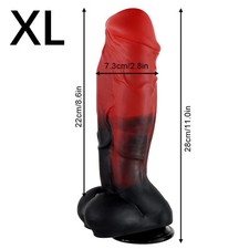11 Inch Huge Big Dildo Suction Cup Realistic Penis Dong G-spot Sex Toy for Women