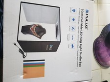 Puluz CRI Color Temperature Dimmable 30cm Foldable LED Ring Light Studio