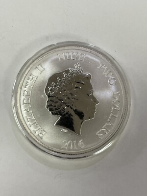 ニウエ2016年銀貨$2@6-27