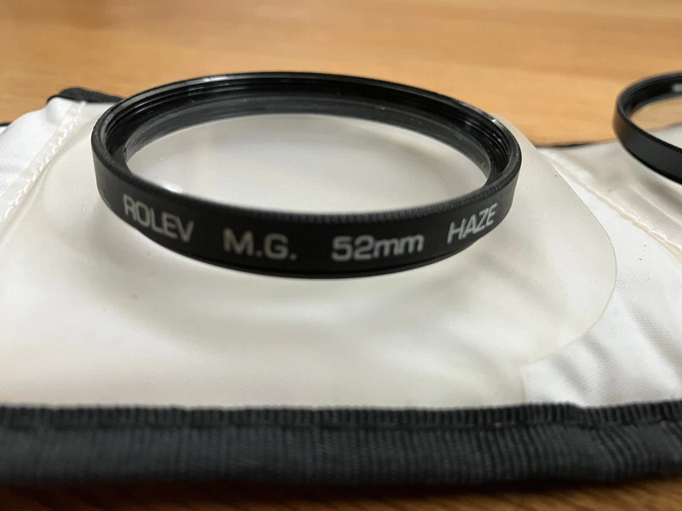 (4) Camera Lens Filters Vivitar HOYA Rolev: Cross Screen/FL-DAY/Haze/Soft Focus - Image 4 of 4