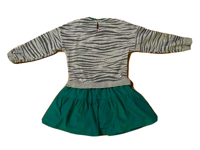 Mini Boden Casual Sweatshirt Dress Girls 9-10 Grey Green Stripe Animal Print | eBay Mini Boden Casual Sweatshirt Dress Girls 9-10 Grey Green Stripe Animal Print | eBay