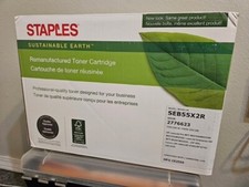 HP 55X High Yield Black Toner Replacement Cartridge CE255X SEB55XR NEW 