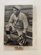 Smoky Joe Wood Jr. Yale Bulldogs 1942 Sporting News Baseball Panel RARE!