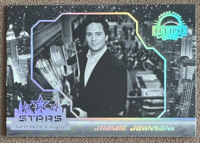 2009 Press Pass Eclipse Black & White Jimmie Johnson #88 NASCAR Racing