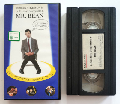 Vhs Die aufregenden Ausflüchte von Mr.Bean Comic Film Rowan Atkinson Vintage (V43)