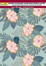 Magnetic Locker Wallpaper Made in USA - Pack of 3 Sheets - vb013