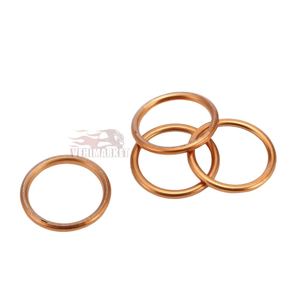 joints d'échappement pour Honda CBR600F Hurricane 1987-1990 CBR600RR 2003-2017 - Photo 4/4