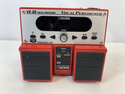BOSS VE-20 Vocal Performer Processor Multi Effect Pedal - FAST 