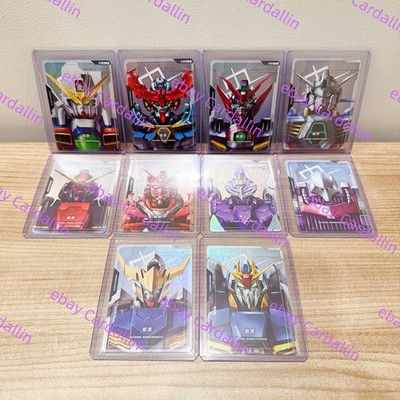 2025 Gundam Card Game Chinese Dual impact GD02 Resource 10pcs set C+ Holo foil