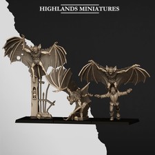 3x Transilvanya Giant Bats by Highland - Vamp...