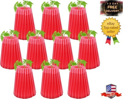 10 Pack Walls of Water Plant Protectors, 18.3 X 18.3 Inch Reusable Wall of Water