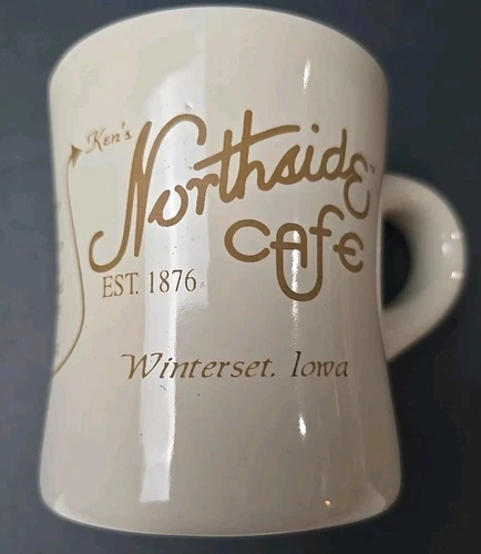 Ken's Northside Café Winterset, Iowa Heavy Restaurant Mug Pre-Owned - Picture 12 of 14