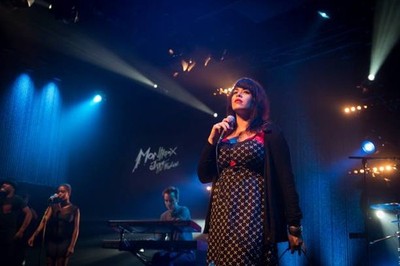 Alex Hepburn in concert live at the Montreux Jazz Festival on July- Old Photo