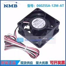 NMB 06025SA-12M-AT DC 12V 0.14A 3-Wire Cooling Fan