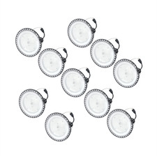 10 Pack UFO LED Industrial Light High Bay Light 100W 12000LM 5000K Daylight
