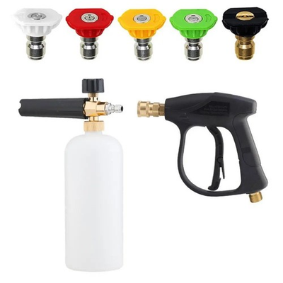 #ad 5pcs Pressure Washer Spray Tips Nozzles High Power Kit Quick Connect 1 4quot; Set $4.99