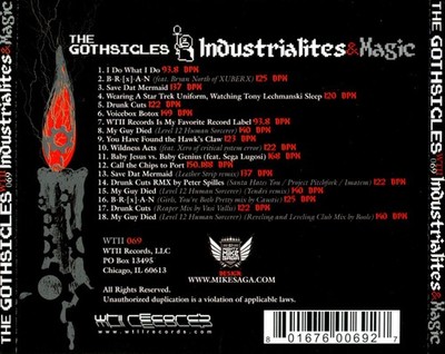 THE GOTHSICLES - INDUSTRIALITES & MAGIC * NEW CD