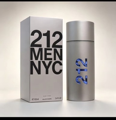 212 Men NYC Eau De Toilette 3.4 Fl. Oz / 100 ml Carolina Herrera. Free shipping 