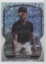 2023 Bowman Chrome Prospects Shimmer Refractor Janero Miller #BCP-184 6u5