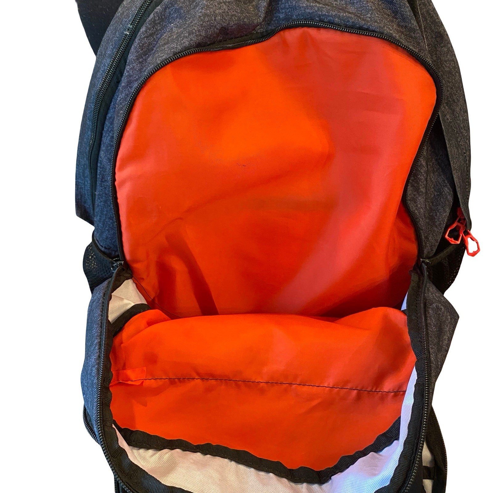 Adidas LoadSpring Backpack Gray/Orange Laptop Bag… - image 10
