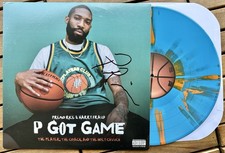PREMO RICE SIGNED VINYL RECORD P GOT GAME RACC TRUSTED THE BLACK TONY HAWK A