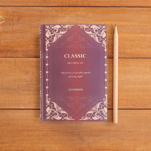 Retro Diary Hard Cover Blank Page Book Hardcover Journal Notebook - Bild 9 von 12