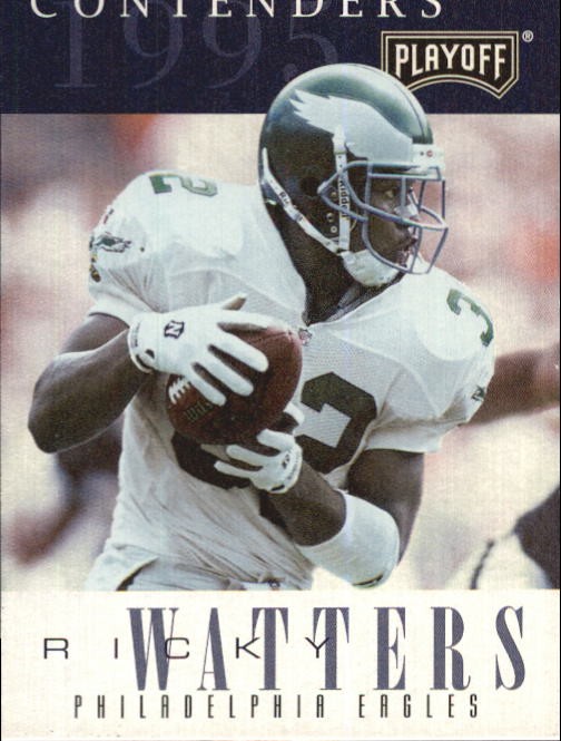 1995 Playoff Contenders #50 Ricky Watters - FB