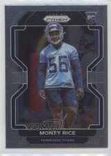 2021 Panini Prizm Rookie Monty Rice #420 0r4o