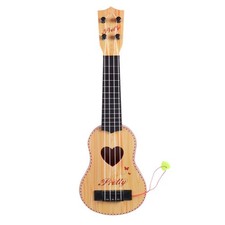 Mini Ukulele 17.32 Inch Small Kids Musical Instrument Toy Guitar with 4 Strin...
