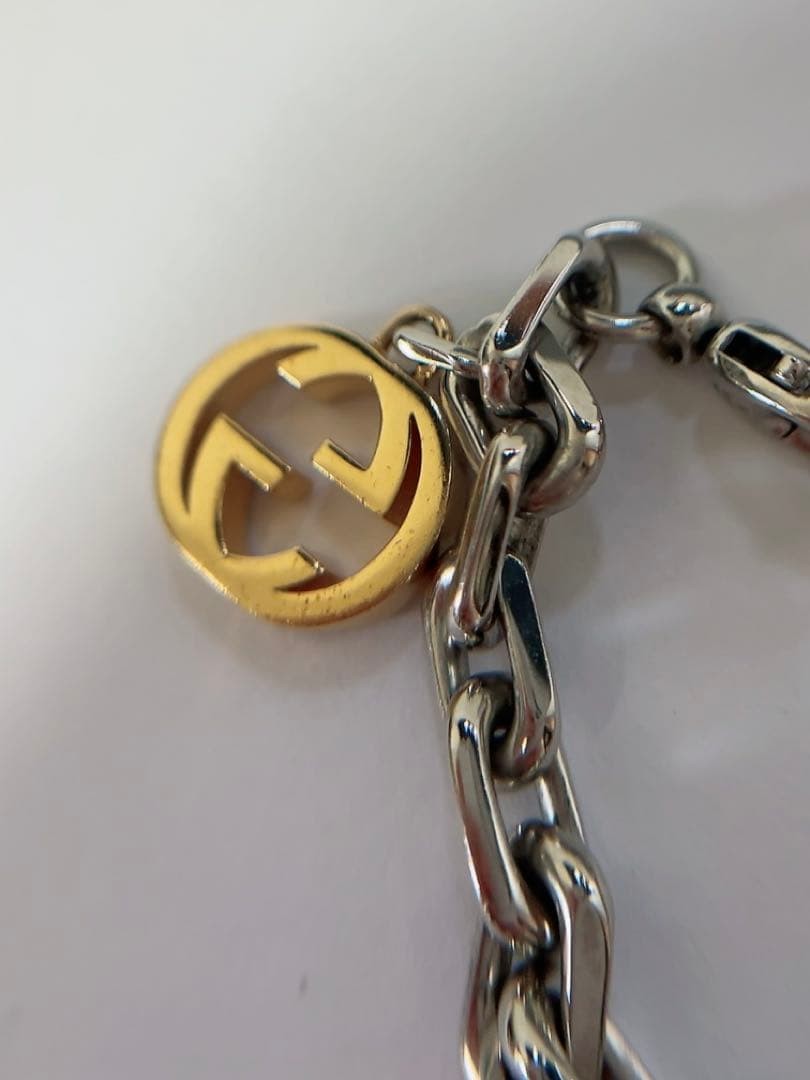 Gucci x Balenciaga Crystal Charm Bracelet Authentic Used thumbnail 9