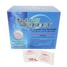 SANI CARE Sani-Tablet 100 Tablets Model: SAN0100 by Sanicare Off White