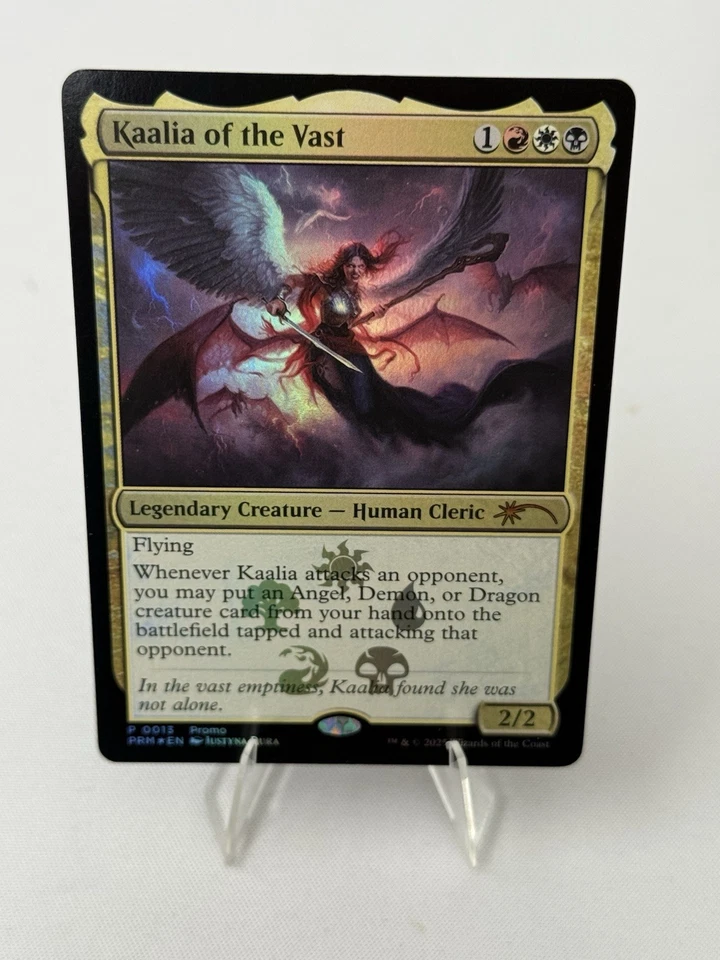 1x Kaalia of the Vast - Foil NM-Mint, English MTG Magic Commander - Image 2 of 2