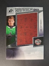 23-24 Sp Game Used Banner Year - Jake Oettinger - Game Used Banner - Stars