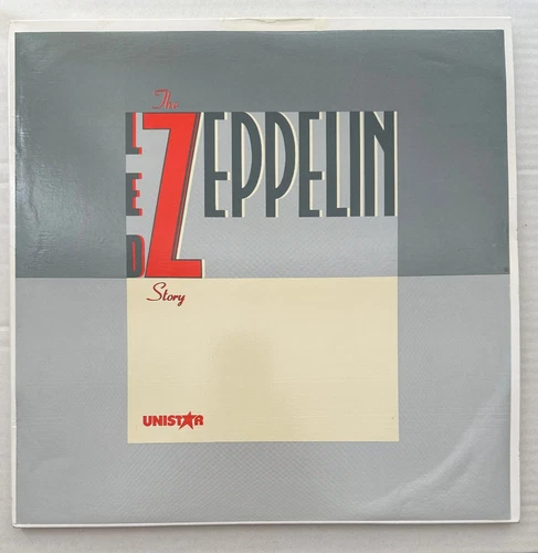 The Led Zeppelin Story Radio Show Vinyl 3 LP Album in NM Condition w/ que sheets
