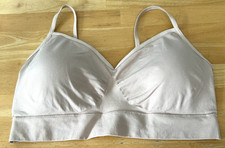 Jockey Women's Modern Micro Stretch Seamless Cami Strap Bralette Nude Large