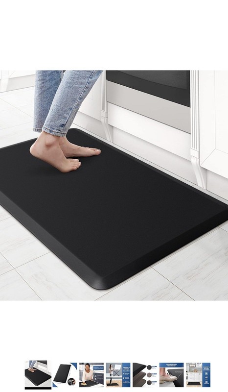 KitchenClouds Kitchen Mat Cushioned Anti Fatigue Rug 17.3"x28