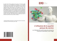 L'influence De La Qualité PerçUe Du Service Lamboni Manoabé Taschenbuch 2021